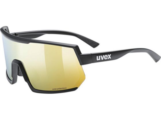 UVEX サングラス uvex sportstyle 235 P ブラックマット イエロー UVEX サングラス uvex sportstyle 235 P ブラックマット イエロー