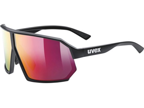 UVEX サングラス uvex sportstyle 237 ブラックマット レッド UVEX サングラス uvex sportstyle 237 ブラックマット レッド