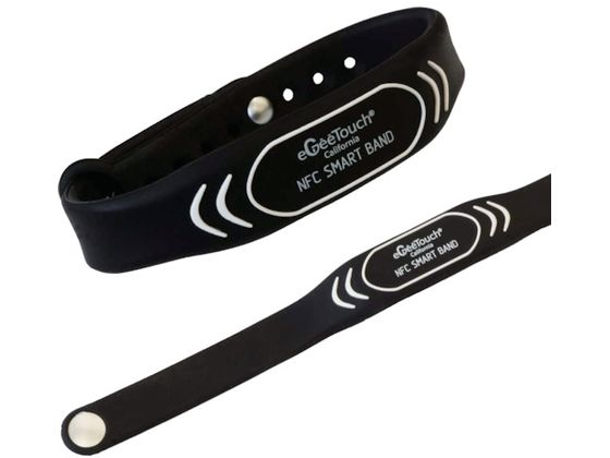 JSBTECH eGeeTouchNFC Smart リストバンド 黒2本セット JSBTECH eGeeTouchNFC Smart リストバンド 黒2本セット