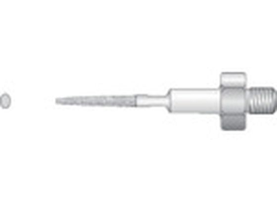 ナカニシ 電着ダイヤモンドヤスリ 先細楕円型 3×2×17 #200 60191 ナカニシ 電着ダイヤモンドヤスリ 先細楕円型 3×2×17 #200 60191