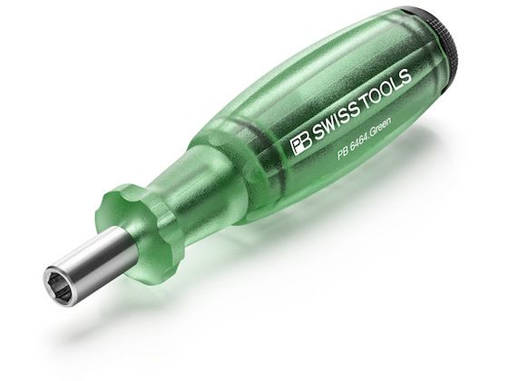 PBスイスツールズ 差替式ビットドライバー 「インサイダー」 グリーン 6464GREEN PBスイスツールズ 差替式ビットドライバー 「インサイダー」 グリーン 6464GREEN