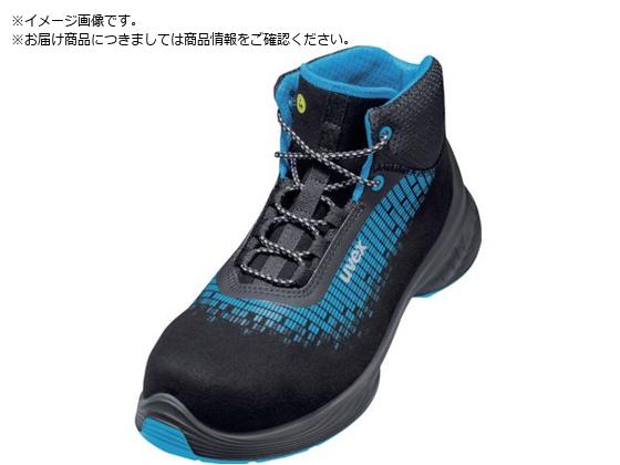 UVEX ウベックス1G2レースアップブーツS2SRCブラック ブルー28.5CM UVEX ウベックス1G2レースアップブーツS2SRCブラック ブルー28.5CM