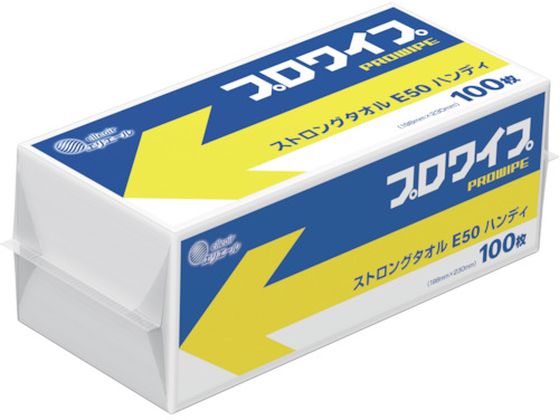 エリエール プロワイプストロングタオルE50 ハンディ100枚 16パック入 703429 エリエール プロワイプストロングタオルE50 ハンディ100枚 16パック入 703429