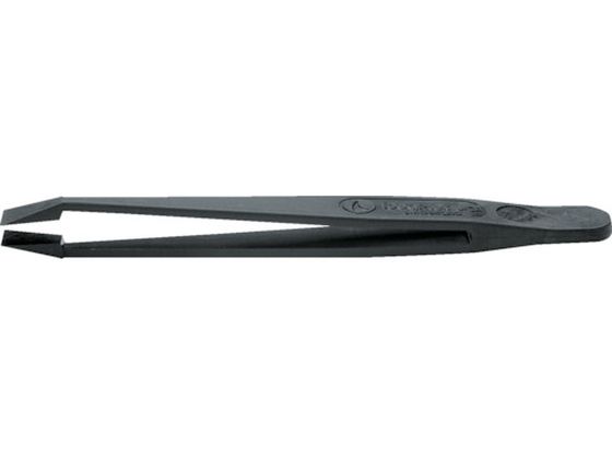 idealtek ESDプラスチック製ピンセット 115mm 先平台形型710-CF-IT idealtek ESDプラスチック製ピンセット 115mm 先平台形型710-CF-IT