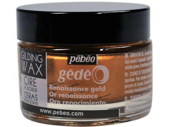 Pebeo ギルディングワックス30ml ルネッサンスゴールド 766508 Pebeo ギルディングワックス30ml ルネッサンスゴールド 766508