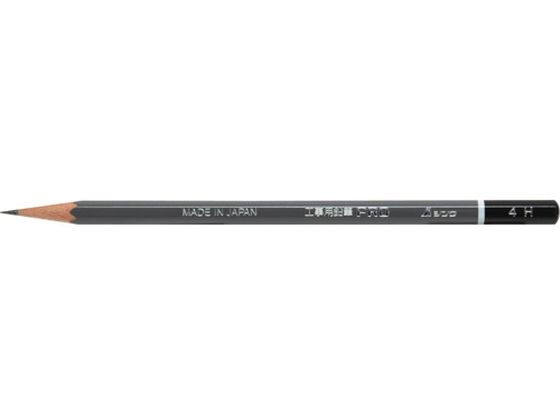 シンワ 鉛筆PRO 4H 工事用 3本入 78524 シンワ 鉛筆PRO 4H 工事用 3本入 78524