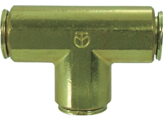 チヨダ 冷却水配管用タッチコネクターフジVタイプユニオンティ 金属 8mm8-00UTB-V チヨダ 冷却水配管用タッチコネクターフジVタイプユニオンティ 金属 8mm8-00UTB-V