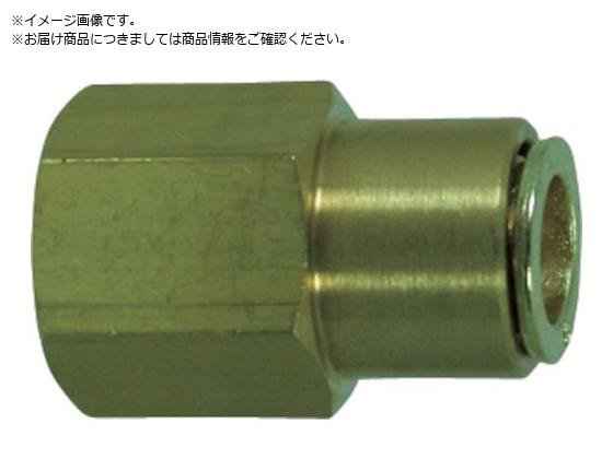 チヨダ 冷却水配管用タッチコネクターフジVタイプフィメイルコネクター 金属 8mm・Rc3 88-03F-V チヨダ 冷却水配管用タッチコネクターフジVタイプフィメイルコネクター 金属 8mm・Rc3 88-03F-V