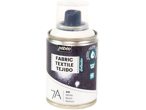 Pebeo 布用水性アクリルスプレー セタスプレー 100ml ホワイト 805401 Pebeo 布用水性アクリルスプレー セタスプレー 100ml ホワイト 805401