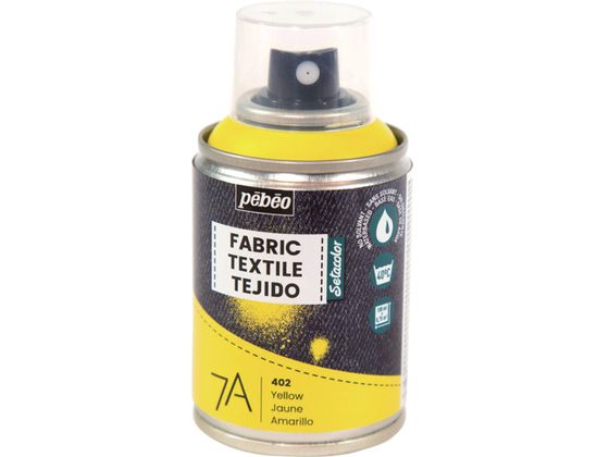 Pebeo 布用水性アクリルスプレーセタスプレー 100ml イエロー 805402 Pebeo 布用水性アクリルスプレーセタスプレー 100ml イエロー 805402
