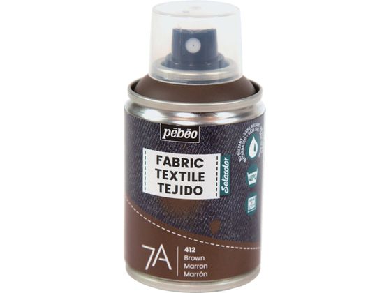 Pebeo 布用水性アクリルスプレー セタスプレー 100ml ブラウン 805412 Pebeo 布用水性アクリルスプレー セタスプレー 100ml ブラウン 805412