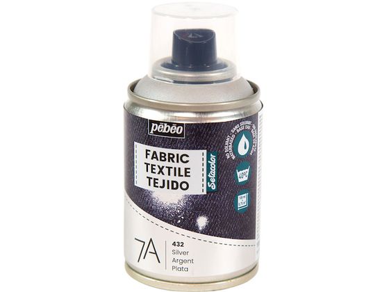 Pebeo 布用水性アクリルスプレー セタスプレー 100ml シルバー 805432 Pebeo 布用水性アクリルスプレー セタスプレー 100ml シルバー 805432