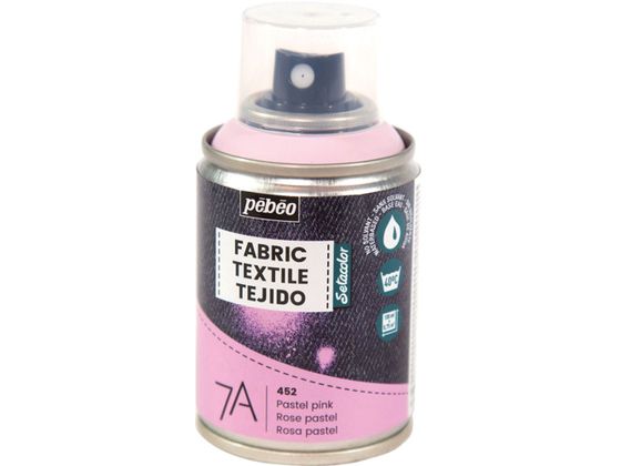 Pebeo 布用水性アクリルスプレー セタスプレー 100ml パステルピンク 805452 Pebeo 布用水性アクリルスプレー セタスプレー 100ml パステルピンク 805452