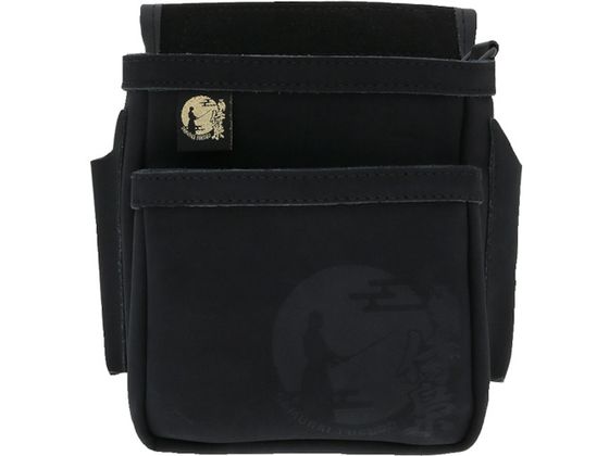侍BLACK 電工腰袋 2段 小SRBF-7 806024107 侍BLACK 電工腰袋 2段 小SRBF-7 806024107