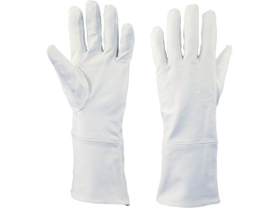 日光物産 牛クレスト手袋 白 長8101-7 日光物産 牛クレスト手袋 白 長8101-7
