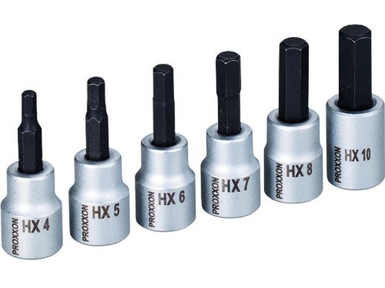 PROXXON �w�b�N�X�r�b�g�\�P�b�g6�_�Z�b�g 3 8  83651