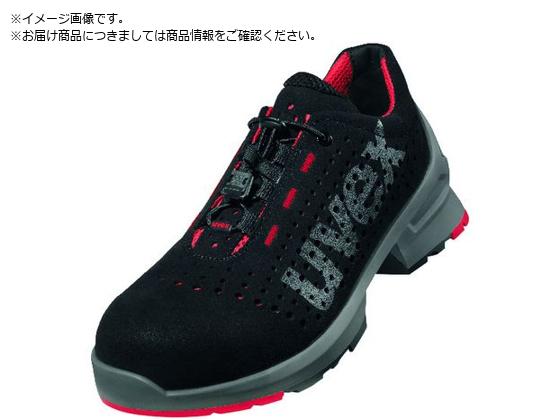 UVEX ローシューズ ブラック レッド 23.5CM8546.6-37 UVEX ローシューズ ブラック レッド 23.5CM8546.6-37