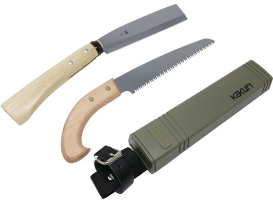 KAKURI ナタとノコ サヤ付き 85201 KAKURI ナタとノコ サヤ付き 85201