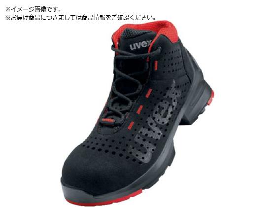 ●寸法（ｃｍ）：２７．５●色：ブラック／レッド●ＥＵ（ヨーロッパ）規格サイズ：４３●規格 ＥＮ ＩＳＯ ２０３４５：２０１１ Ｓ１ ＳＲＣ●耐圧迫性荷重：１０ｋＮ●甲被：マイクロベロア（合成）●先芯：