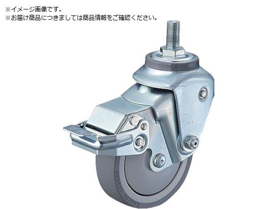 ハンマー クッションキャスターねじ込み旋回式ウレタン車輪100mm 線径2.0mm SP付935BEA-UZ100-M12-20 ハンマー クッションキャスターねじ込み旋回式ウレタン車輪100mm 線径2.0mm SP付935BEA-UZ100-M12-20