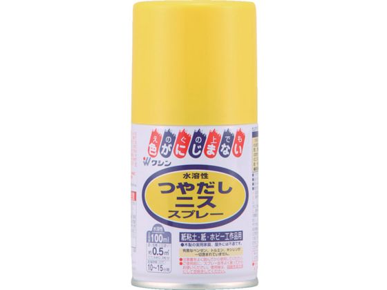 和信ペイント 水溶性つやだしニススプレー 100ml 941603 和信ペイント 水溶性つやだしニススプレー 100ml 941603