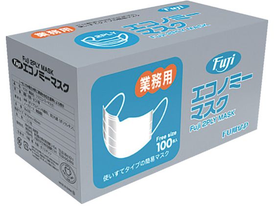 フジ フジエコノミーマスク 2PLY 964300 フジ フジエコノミーマスク 2PLY 964300