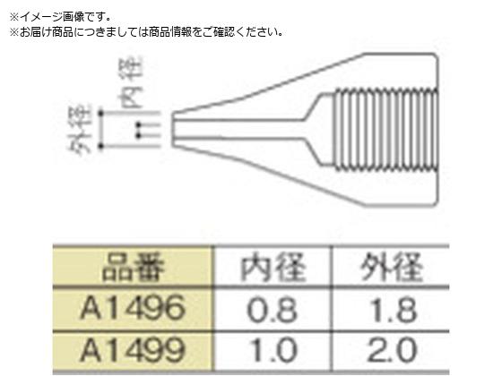 白光 ノズル 1.0mm S型 A1499 白光 ノズル 1.0mm S型 A1499