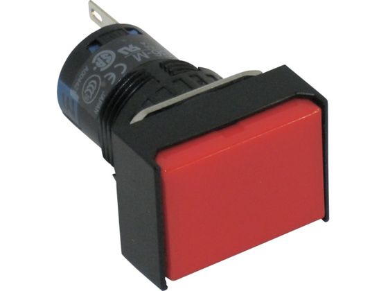 IDEC φ16長角形押しボタンスイッチAB6H-M1R IDEC φ16長角形押しボタンスイッチAB6H-M1R
