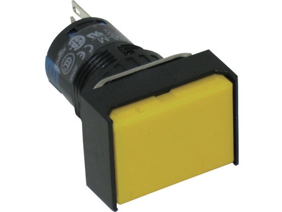 IDEC φ16長角形押しボタンスイッチAB6H-M1Y IDEC φ16長角形押しボタンスイッチAB6H-M1Y