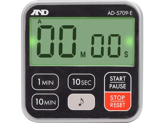 A & D 100分形防水厨房タイマー AD-5709-EAD-5709-E A & D 100分形防水厨房タイマー AD-5709-EAD-5709-E