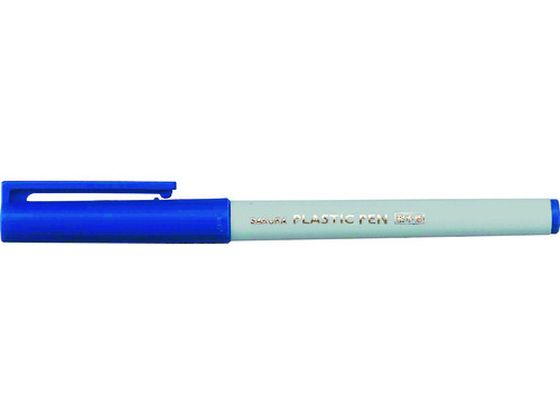 サクラ 工業用マーカー プラスチックペン細字 あおAK-S36 サクラ 工業用マーカー プラスチックペン細字 あおAK-S36