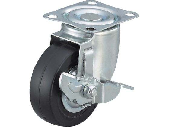 ワコーパレット エアーキャスター 自在車ストッパー付 65mm ゴム車ALG-65RHDS ワコーパレット エアーキャスター 自在車ストッパー付 65mm ゴム車ALG-65RHDS