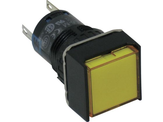 IDEC φ16正角形照光押しボタンスイッチAL6Q-M14Y IDEC φ16正角形照光押しボタンスイッチAL6Q-M14Y