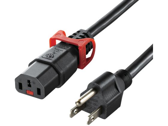 SANWA 抜け防止ロック式電源コード ロックプラス 2m APW15-515C13LP-20 SANWA 抜け防止ロック式電源コード ロックプラス 2m APW15-515C13LP-20