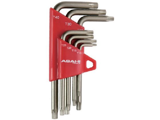 ASH ヘックスローブL型レンチ7本組 ATXS710 ASH ヘックスローブL型レンチ7本組 ATXS710