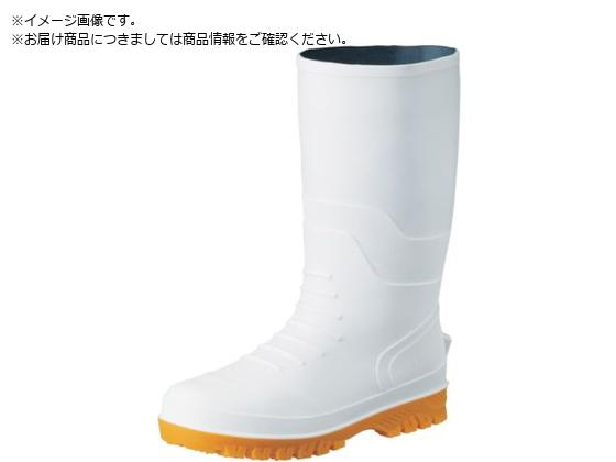 ●寸法（ｃｍ）：２５．０〜２５．５●足幅サイズ：ＥＥＥ●靴丈（ｃｍ）：３１．５●色：ホワイト●耐油、鉄せい先芯入り、柔軟性に優れた素材