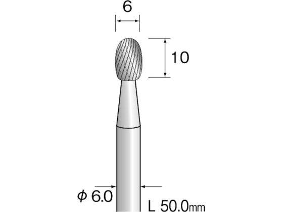Minimo 超硬カッター クロスカット Φ6 軸径6.0mm BC4381 Minimo 超硬カッター クロスカット Φ6 軸径6.0mm BC4381