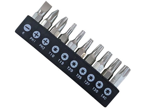 ベストツール BEST 10pcs.ドライバー&トルクスねじ用ビットBDP-10DT ベストツール BEST 10pcs.ドライバー&トルクスねじ用ビットBDP-10DT