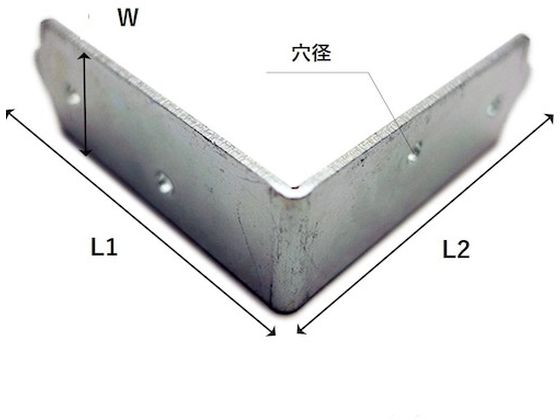 WAKI ユニクロ隅金 金折 BK-032 36 4枚入りBK-032 WAKI ユニクロ隅金 金折 BK-032 36 4枚入りBK-032