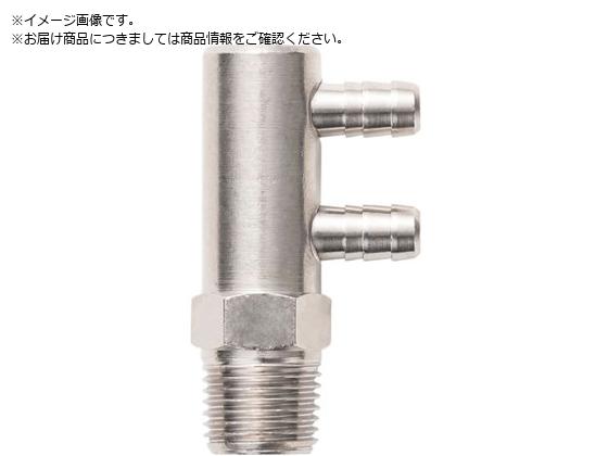 潤工社 ハンディタッチ継手 2連エルボ 6×4mm PT1 8BLD-6X4-2-PT1 8-BSN 潤工社 ハンディタッチ継手 2連エルボ 6×4mm PT1 8BLD-6X4-2-PT1 8-BSN