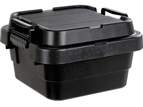 TRUSCO トランクカーゴ フラット天板仕様 浅型 20L 黒BLKCFL-30 TRUSCO トランクカーゴ フラット天板仕様 浅型 20L 黒BLKCFL-30