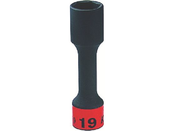 KTC 12.7sq.インパクトレンチ用ホイールナットソケットビット 薄肉 19mmBP49-19 KTC 12.7sq.インパクトレンチ用ホイールナットソケットビット 薄肉 19mmBP49-19