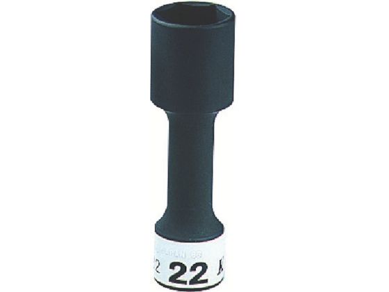 KTC 12.7sq.インパクトレンチ用ホイールナットソケットビット 薄肉 22mmBP49-22 KTC 12.7sq.インパクトレンチ用ホイールナットソケットビット 薄肉 22mmBP49-22