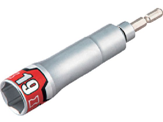 KTC 40V対応 インパクトドライバ用フレックスソケットビット 19mm BZP63AF-19 KTC 40V対応 インパクトドライバ用フレックスソケットビット 19mm BZP63AF-19