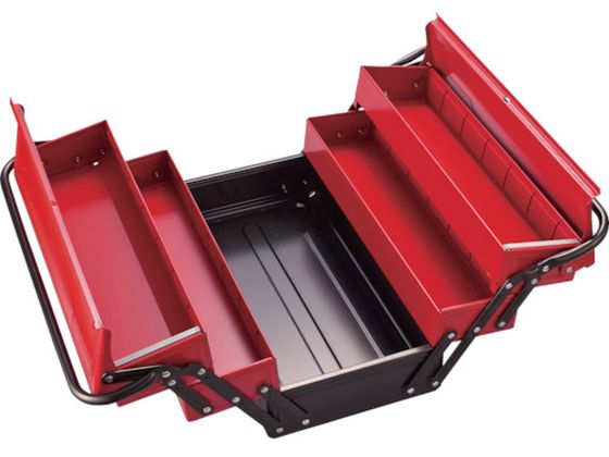 TONE ツールケース メタル V形3段式 410X220X220mm BX430 TONE ツールケース メタル V形3段式 410X220X220mm BX430