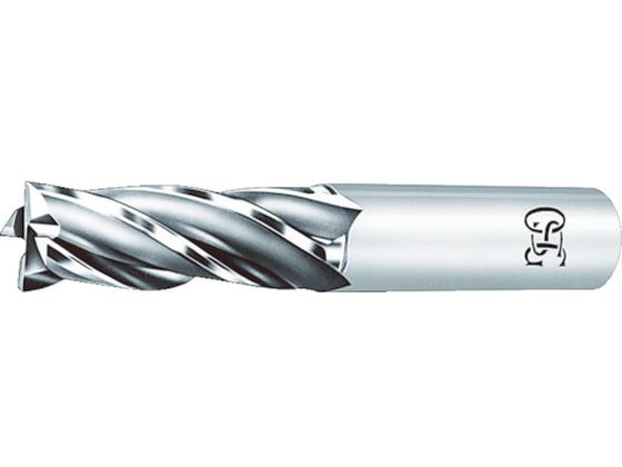 OSG ハイススクエアエンドミル 4刃センタカット ショート 刃径2.5 mm シャンク径6mm 80705 CC-EMS-2.5 80705 OSG ハイススクエアエンドミル 4刃センタカット ショート 刃径2.5 mm シャンク径6mm 80705 CC-EMS-2.5 80705