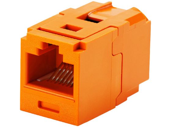PANDUIT カテゴリ6 JJアダプタ RJ45中継用ジャック オレンジ CC688OR PANDUIT カテゴリ6 JJアダプタ RJ45中継用ジャック オレンジ CC688OR