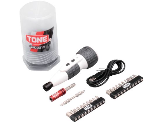TONE ハイブリッド電動ドライバーセット CHD221S TONE ハイブリッド電動ドライバーセット CHD221S