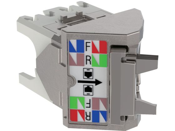 ●色：オフホワイト●カテゴリ：Ｃａｔ６●種類：左右４５度シールドアングルキャップ●ポート数：１●適合ジャック：ＣＡＴ６シールド付きモジュラージャック●適合ケーブル：ＡＷＧ２２〜２６のシールド付単線また