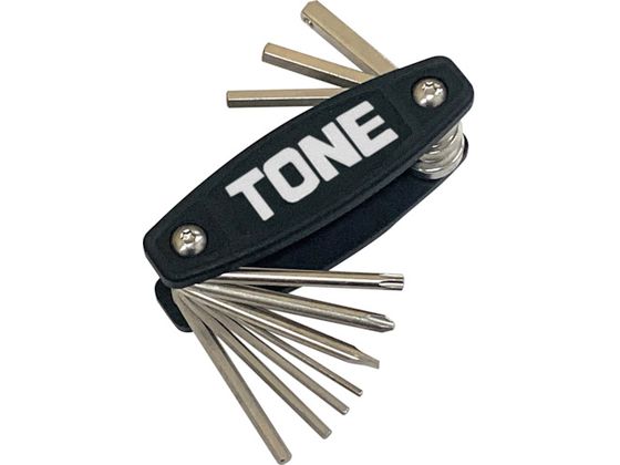 TONE 六角棒レンチ ナイフ式 マルチツール 11点セット CMT11 TONE 六角棒レンチ ナイフ式 マルチツール 11点セット CMT11